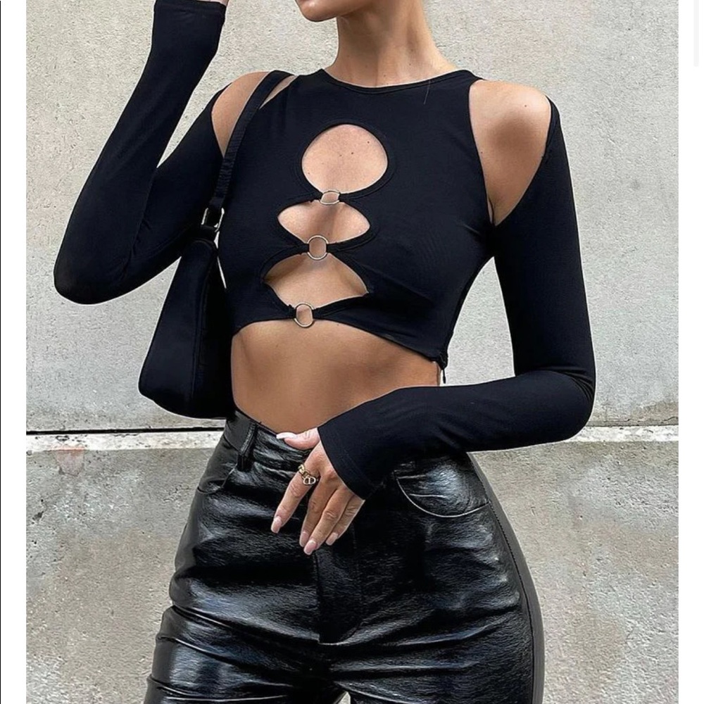 COPY - Black top from White Fox Boutique